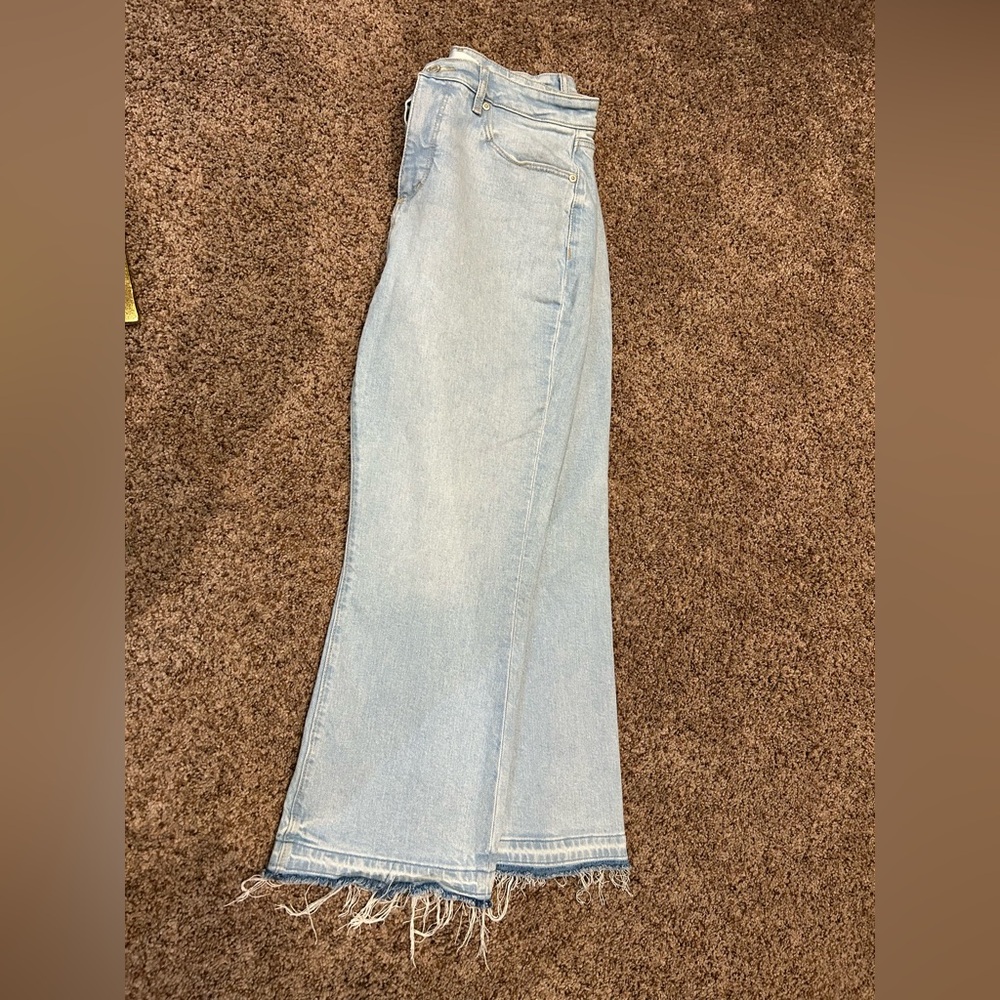 LOFT High Rise Light Blue Jeans - Picture 3 of 3